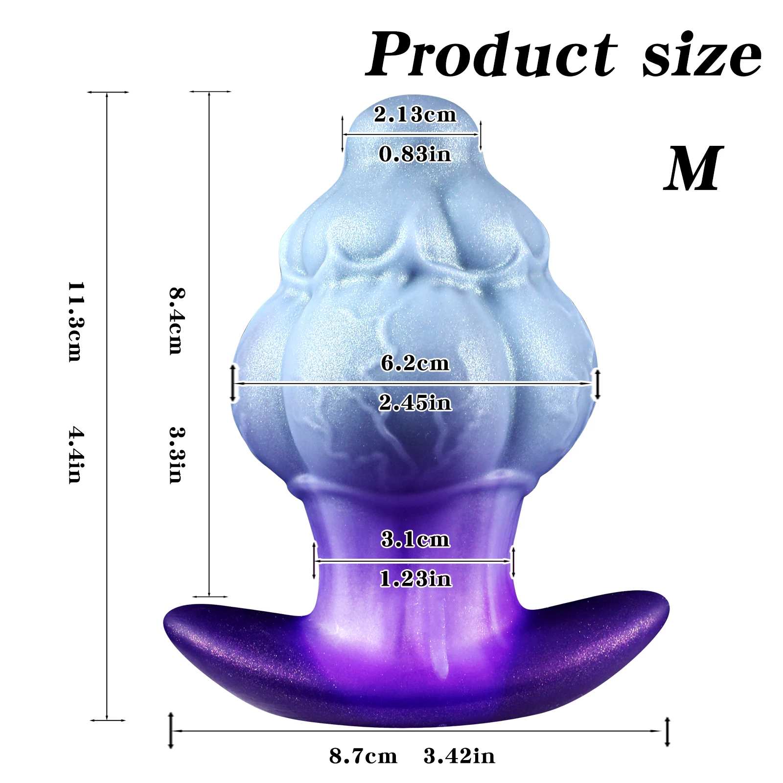 Plug anal tentacule alien silicone dildo monstre épais_voghion.com