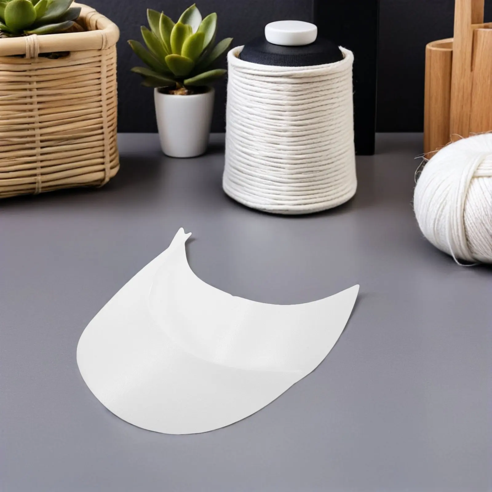 15Pcs Cap Brim Repair Patch Hat Brim Replacement Insert DIY Supplies Baseball Tennis Hat Repair Kit