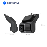 2025 1080p Dual Lens Dashcam with Remote Control GPS ADAS and DSM Features Front Rear Inside Outside Recording