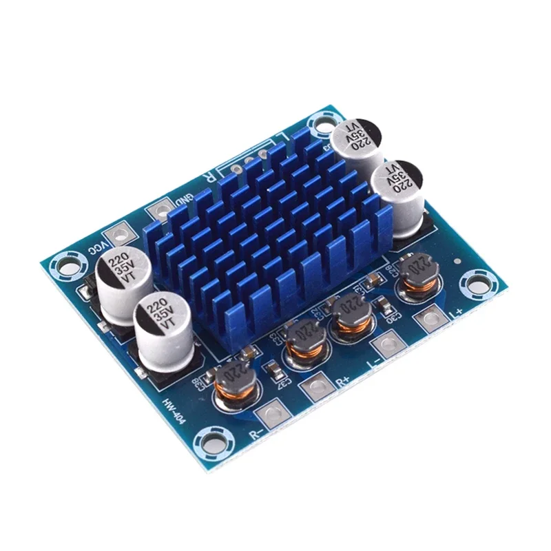 

XH-A232 30W+30W 2.0 Channel Digital Stereo Audio Power Amplifier Board DC 8-26V 3A TPA3110 for Arduino