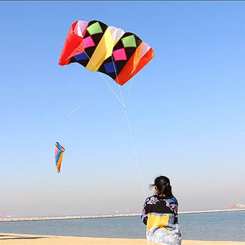 free shipping pilot kites flying pendant kites soft kites professional winds kites reel adults kites line outdoor toys cometa