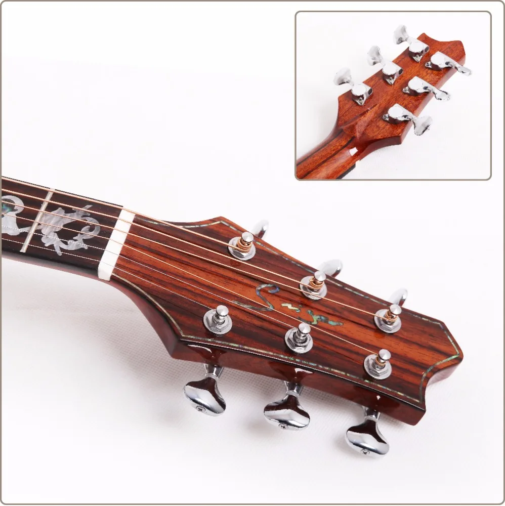 

42" Handmade Rosewood Solid Acoustic Guitar Jumbo