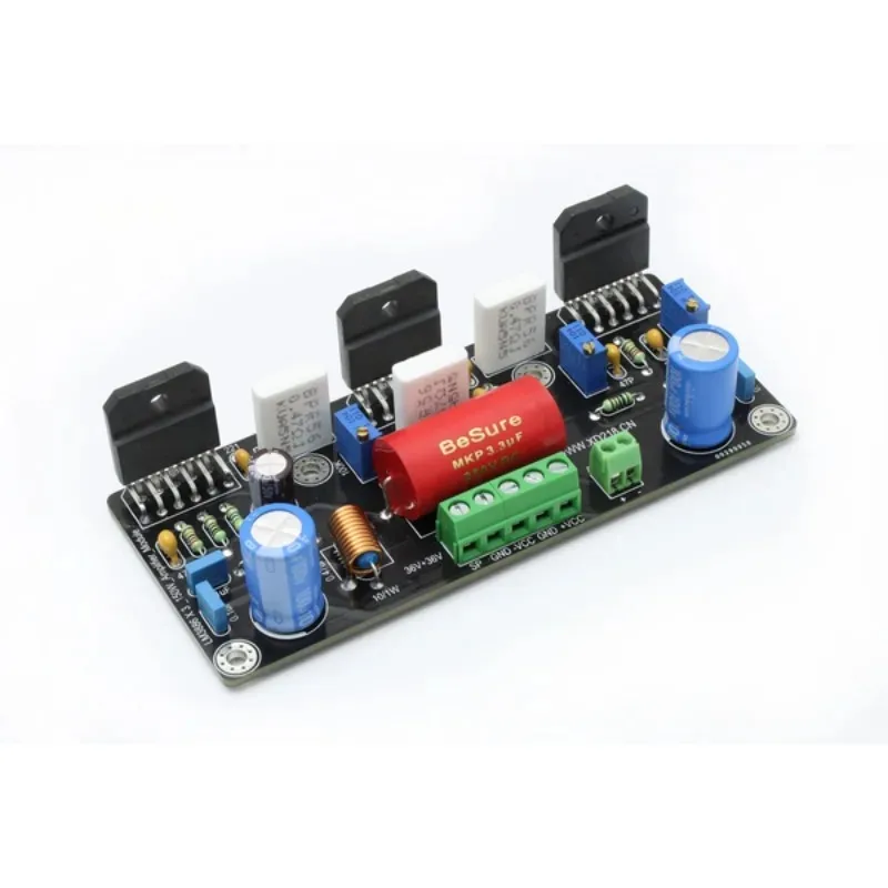 lm3886-x-3-個を組み合わせた並列150w純dcモノラルアンプボード