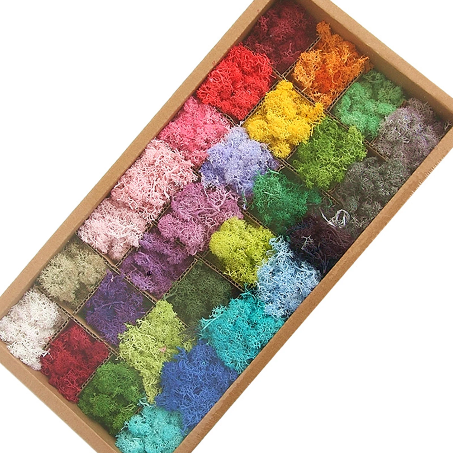 Ewiges Leben Moos DIY Bastelbedarf Gras Künstliche Grünpflanzen Heim Zimmer Garten Deko Mini Landschaft Kunstgras 20/40/100g – Detail 17