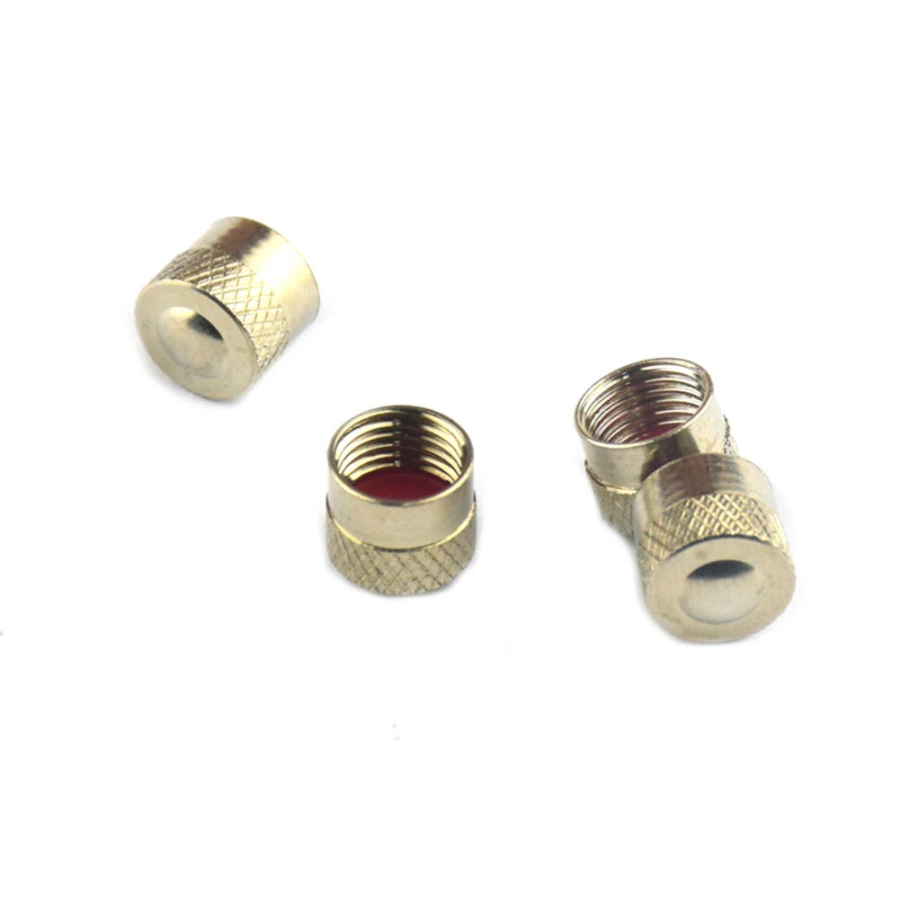 4-20PCS Metal Copper Car Wheel Tire Valve Stem Air Caps Auto Wheel Tyre Valve Caps Dustproof Covers Durable Tyre Valve Caps