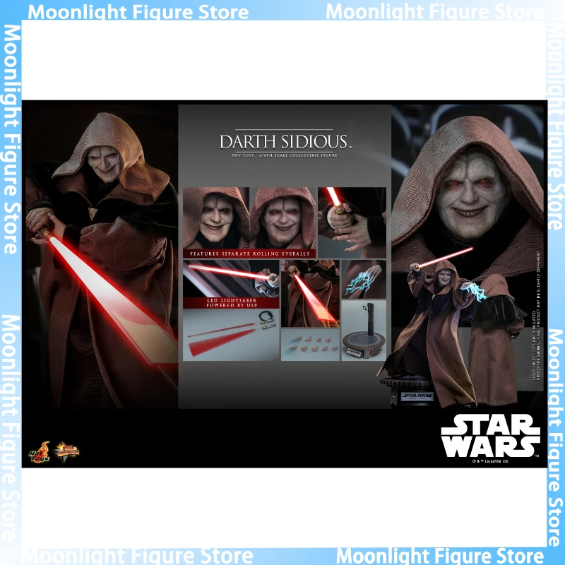 

В наличии 100% оригинальные HotToys MMS745 Star Wars Darth Sidious 1/6 аниме фигурка игрушка подарочная модель коллекция