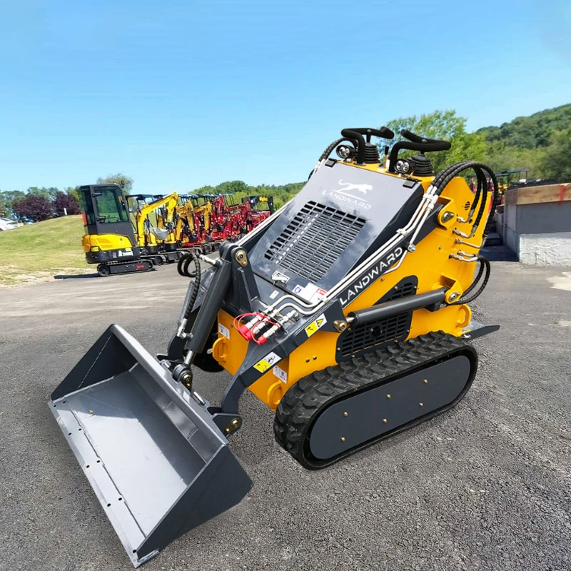 

S480 Mini Loader Tool Optional Crawler/Wheel Loader 24 HP Skid Steer Loader 0.15 m³ Mini Loader Europe Agriculture Customized