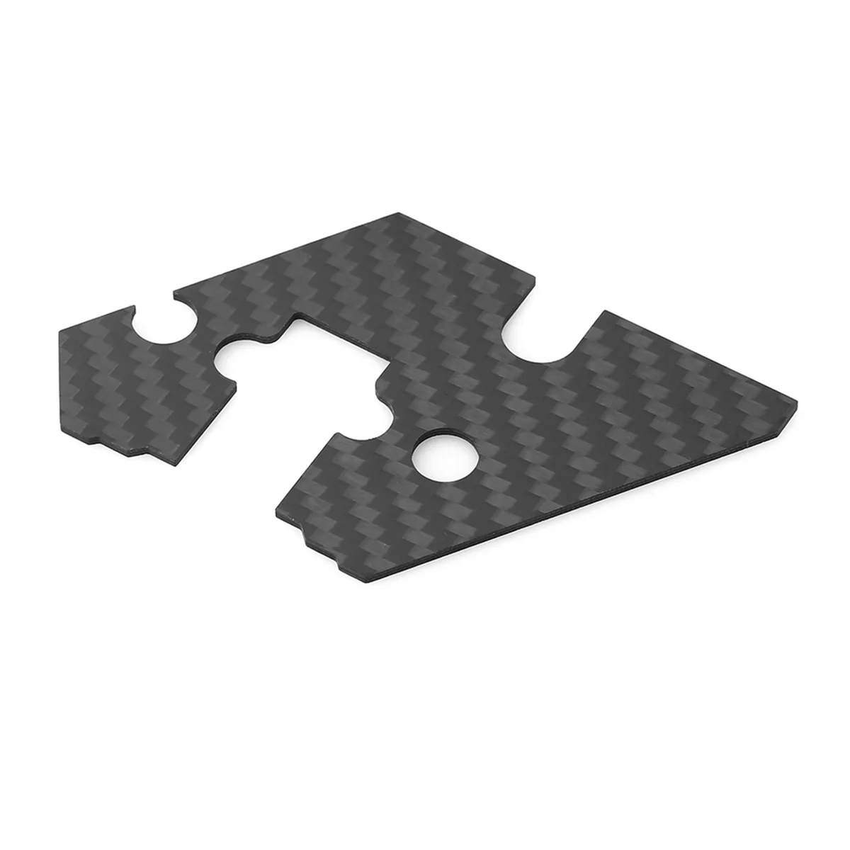 Anti-Sand Carbon Fiber Board Capa, Anti-Poeira Capa para RC Car, Steering Group, TT02, 1:10