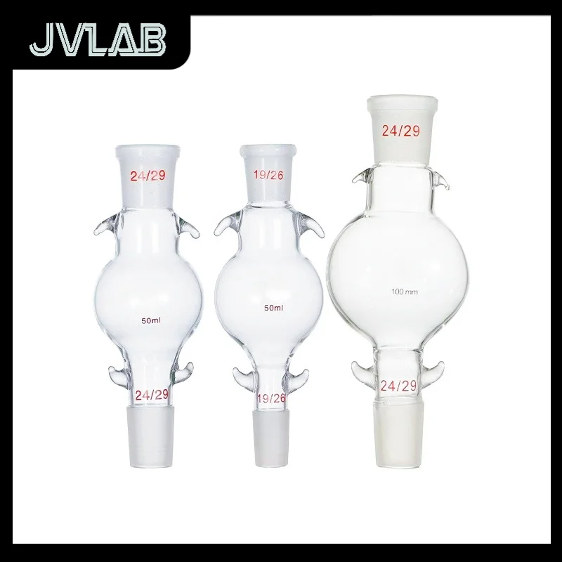 

Glass Storage Ball Chromatography Column With Liquid Ball Buffer Ball Lab Glassware Splash Proof Boro3.3 50-2000ml JVLAB​