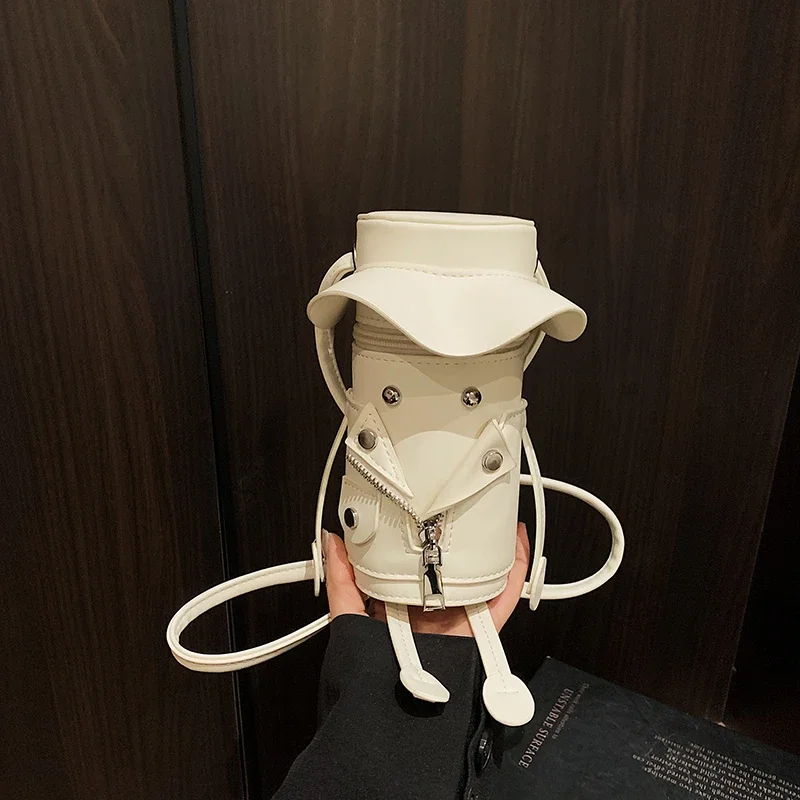 

Индивидуальные модные ковбойские сумки на плечо из искусственной кожи в форме бочонка, однотонные, на молнии, компактные, уникальный дизайн, сумки через плечо для женщин, новинка 2023 года