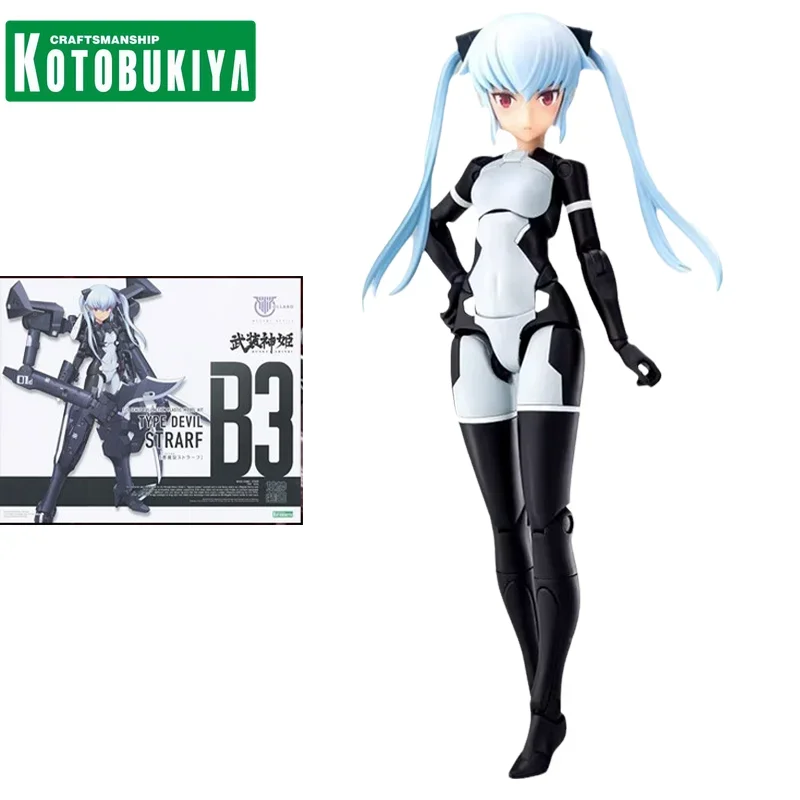 

KOTOBUKIYA Original KP378 BUSOU SHINKI Anime Figure Megami Device TYPE DEVIL STRARF Action Figure Toys For Kids Gift Model