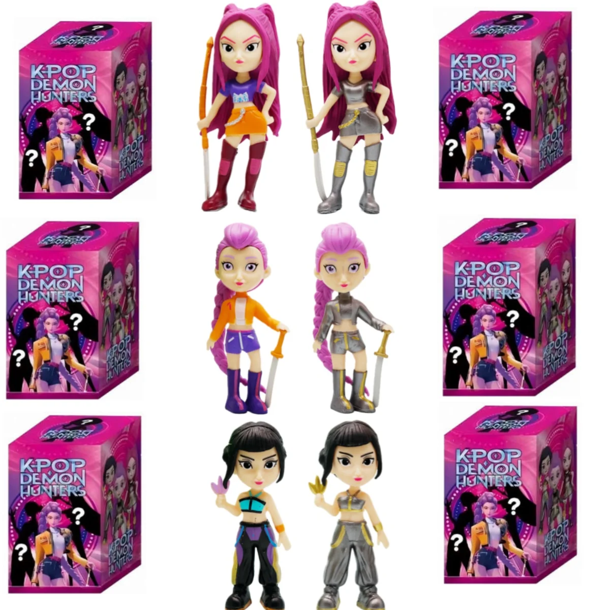 Caja ciega modelo hecho a mano de Monster Hunt k-pop Monster Hunt, muñeca de moda, decoración de escritorio, adorno, regalo de Festival, novedad de 2026