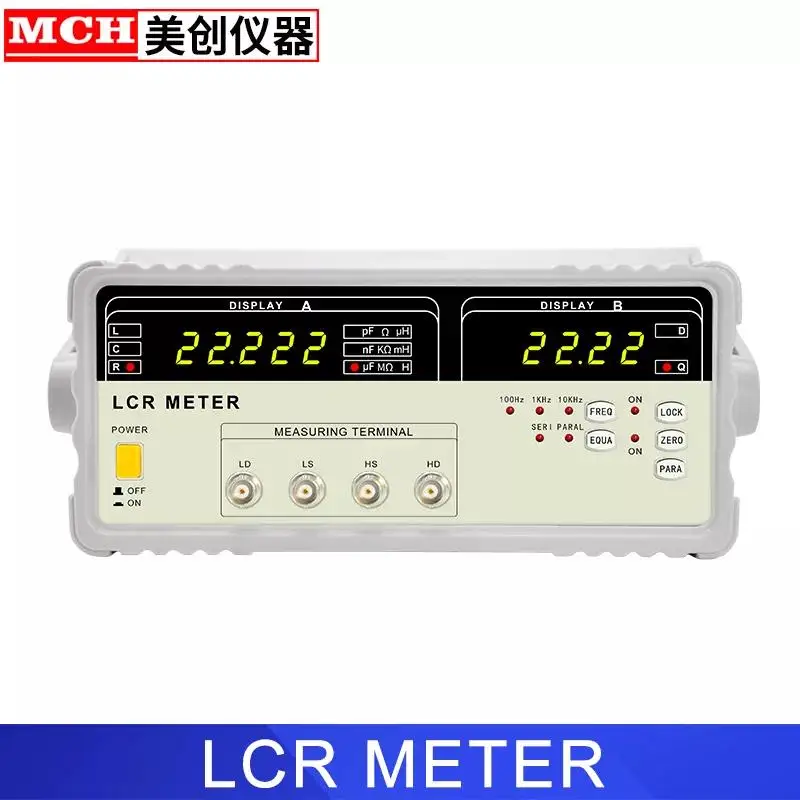 10kHz Digital bridge tester high-precision components LCR meter inductance resistance capacitance meter measuring instrument