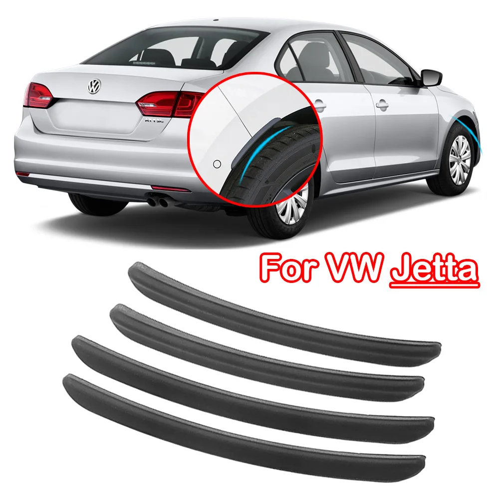 

Car Bumper Fender Flare Mud Flap Splash Guards Wheel Eyebrow Lip For VW Jetta A5 A6 VA3 Bora mk2 mk3 2000-2024 Glubsport Accesso