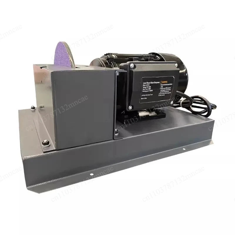 Angle-Adjustable Sharpener 120V 500W/750W Sharpener Lawn Mower Blade Sharpener Ceramic Grinding Wheel