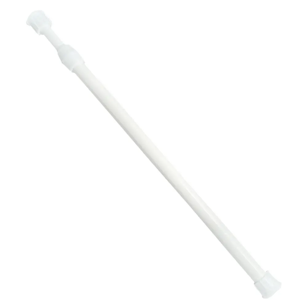 

Adjustable Tension Curtain 30-50Cm Heavy Duty Extendable Clothes Drying Pole No Drill Multi-Use Closet Rod Retractable