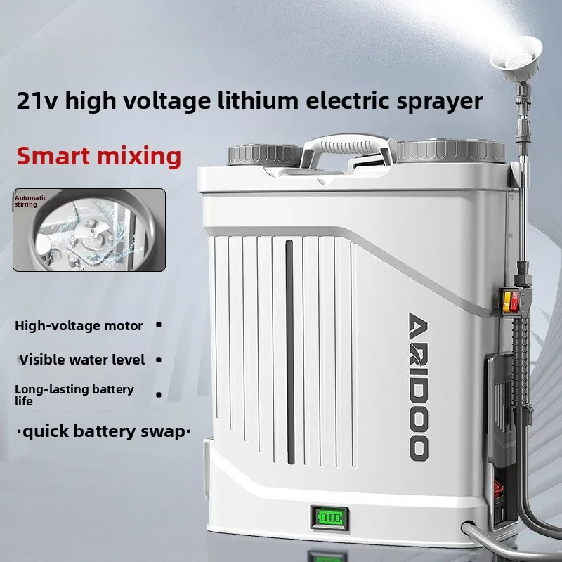 Electric Sprayer High Pressure Backpack Lithium Battery Intelligent Pesticide Sprayer New Model Mist Sprayer Agricultura