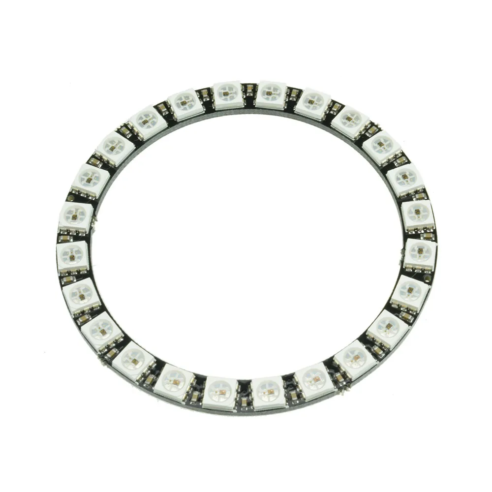 WS2812 5050 RGB LED-Ringlampe mit integrierten Treibern 24-Bit-RGB-LED für Arduino – Detail 7