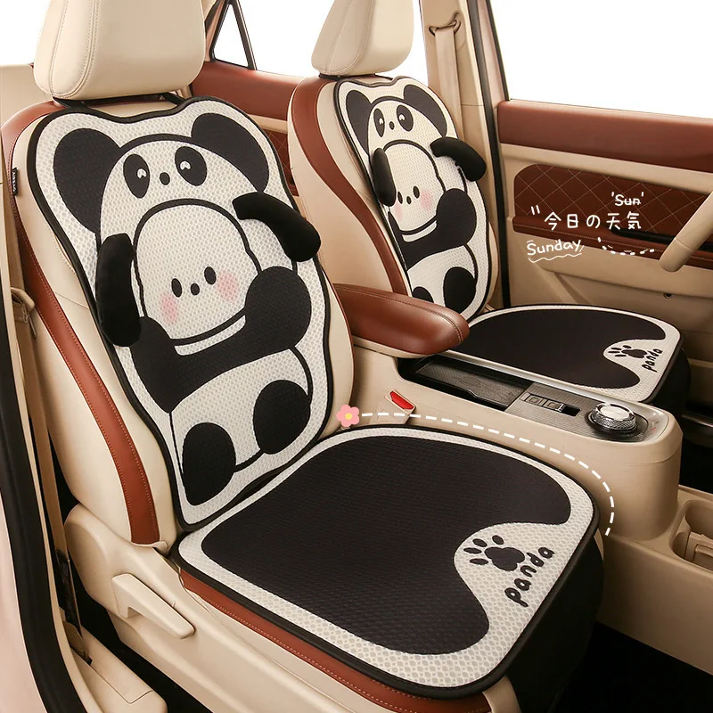 Sanrio Motors Genuine Seat Protector Cushion Breathable Soft Cooling Pad Cute Car Decoration Cartoon Pochacco Car Accessories