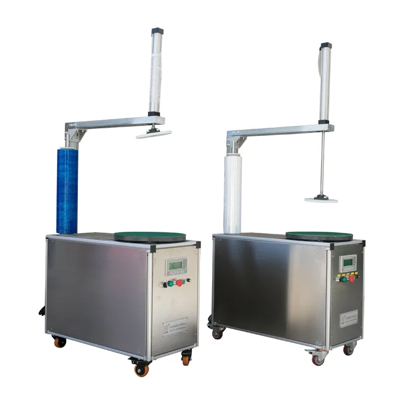 

Electrical Appliances Film Wrapping Machine Hydraulic Winding Machine Seafood frozen goods transportation packaging machine