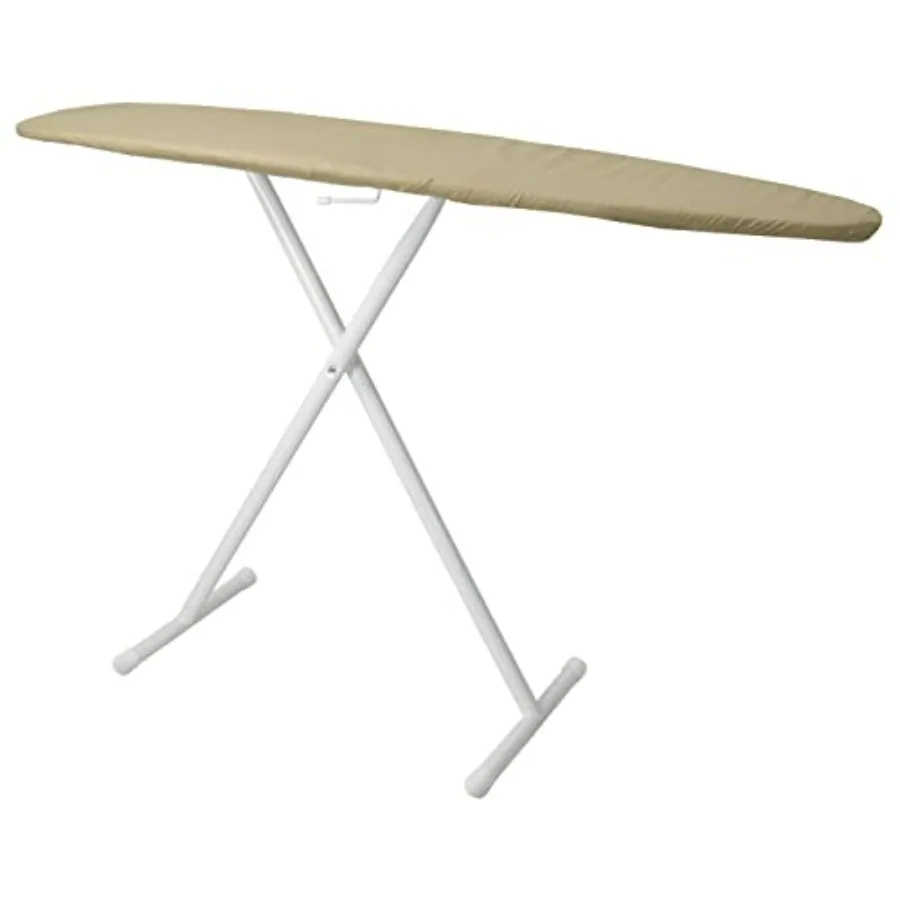 

54 Full-Size Adjustable Ironing Board with Thick Pad Cover Leg Locking System Foldable and Collapsible Heavy-Duty Alloy Steel C