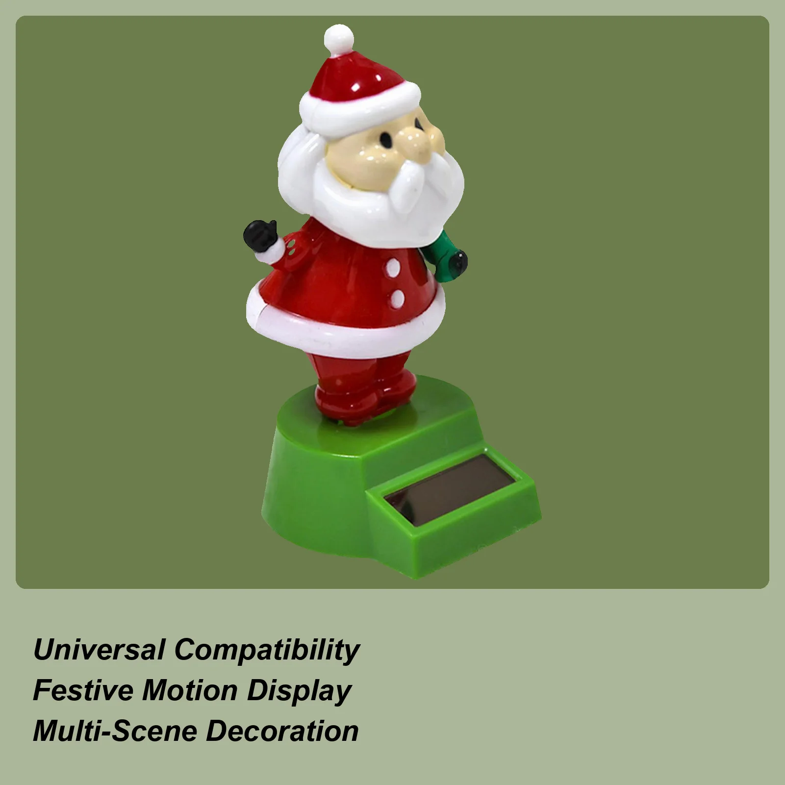 Car Ornaments For Dashboard Collectible Automotive Interior Santa Figure Car Dashboard Ornaments Figure For Truck Sedan Pickup