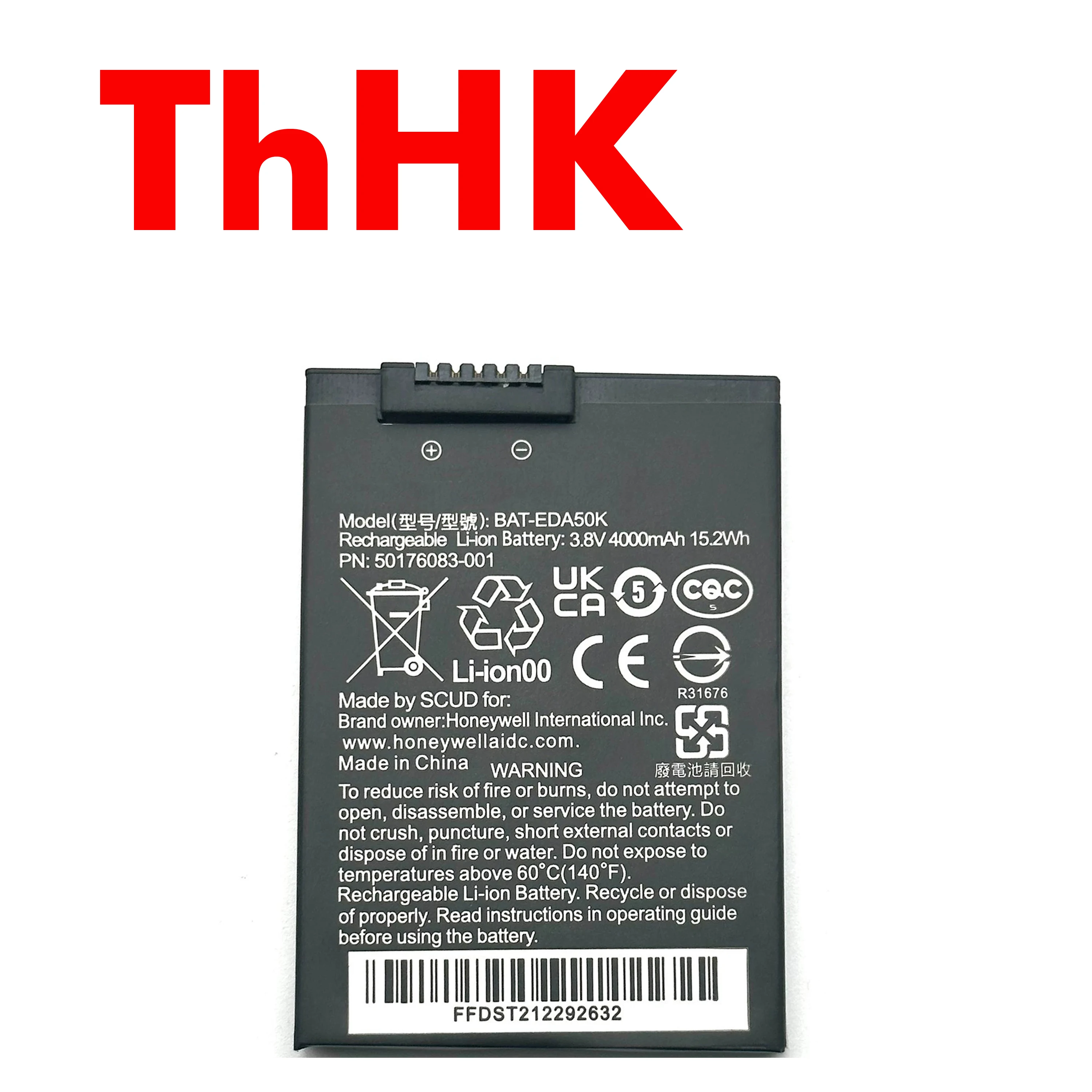 Genuine Original 15.2WH BAT-EDA50K 50176083-001 Battery For Honeywell ScanPal EDA50K BAT-EDA50K-1