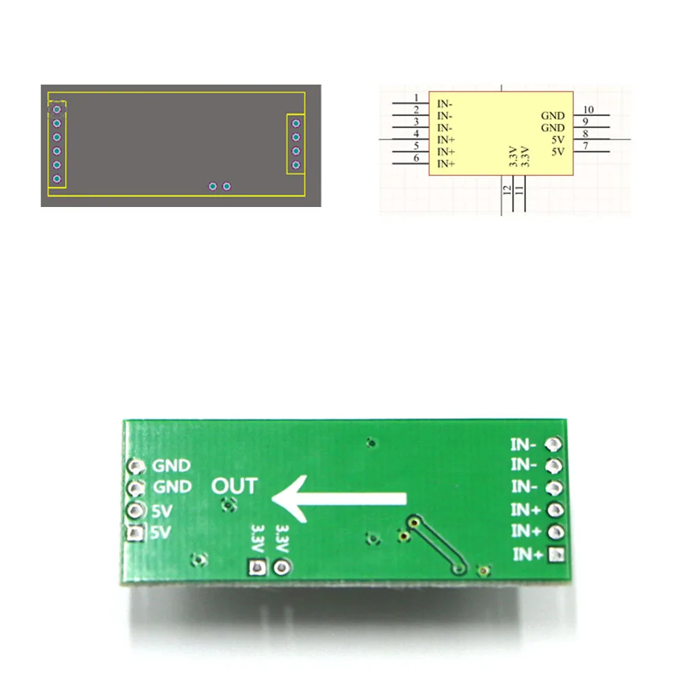 

DC-DC Step-Down Convertor DC 7-30V Input to 3.3V 5V Buck Switching Power Supply Board Multiplex Output Voltage Regulator Module