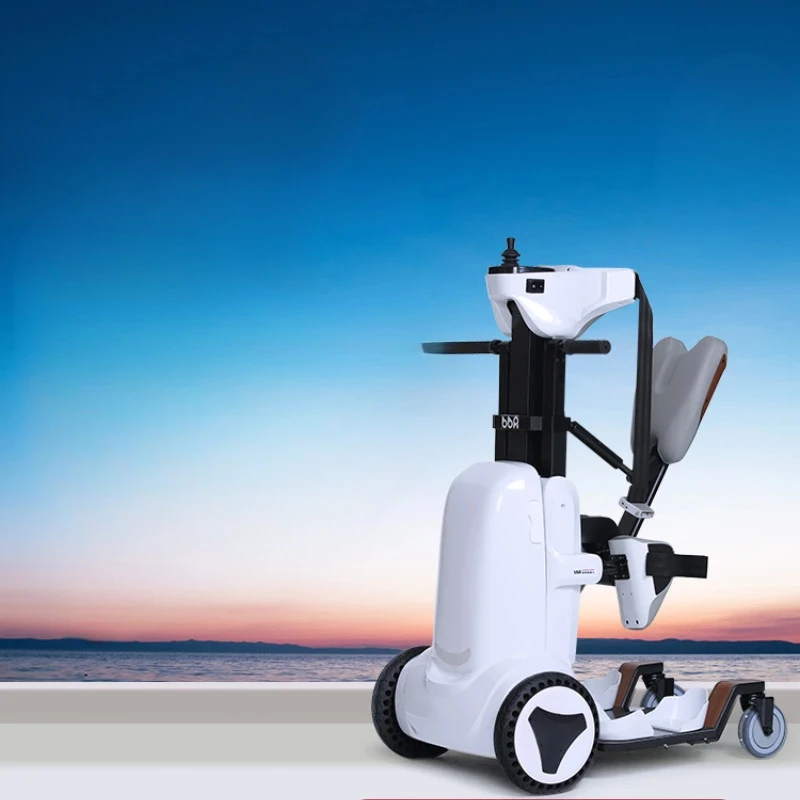 Standing Robot Disabled Elderly Electric Lift Wheelchair Interception Paralysis Intelligent Rehabilitation Training