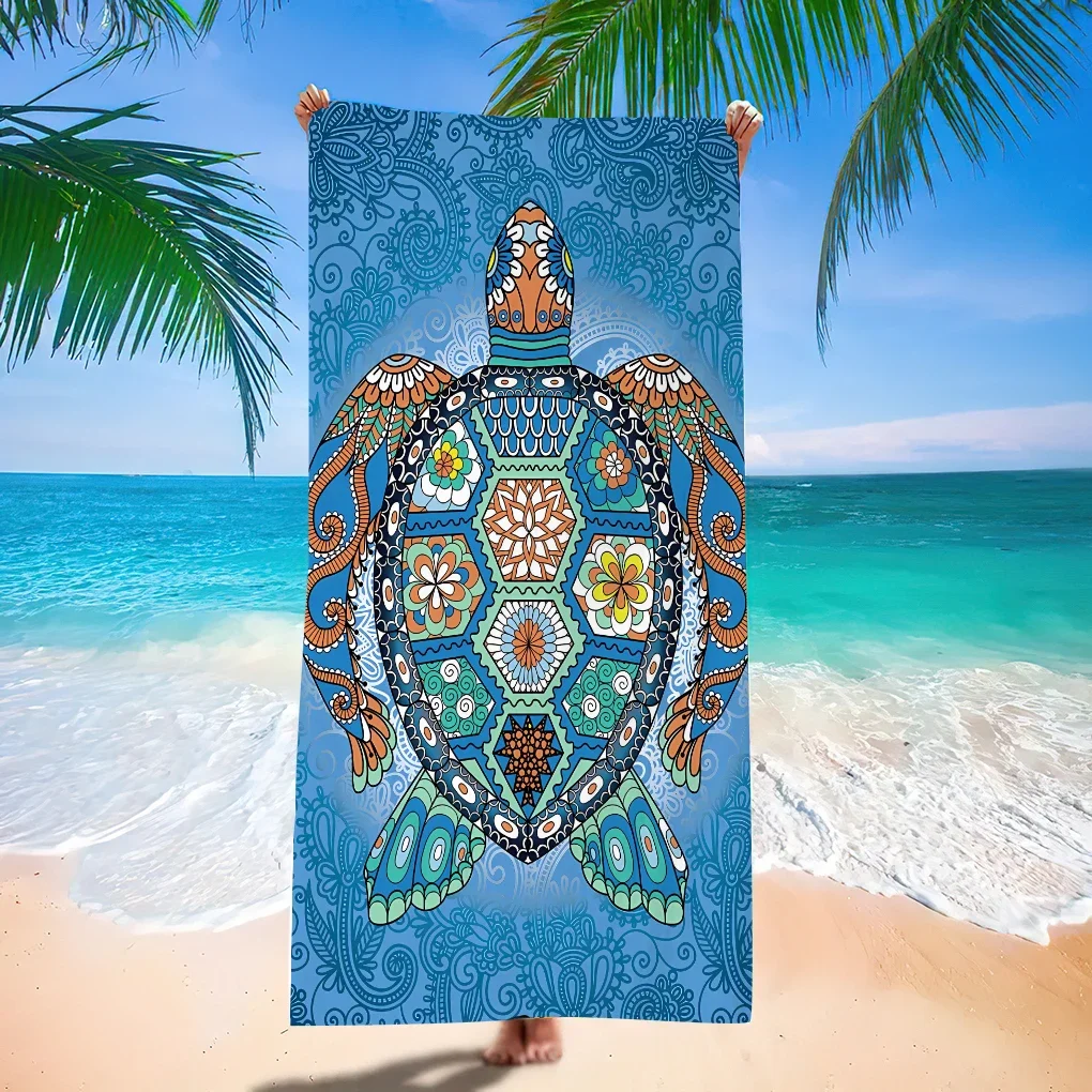 

2025 New Bohemian Beach Towel Quick Dry Swim Towel Soft Bath Towel for Sand Chair Lounge Poolside