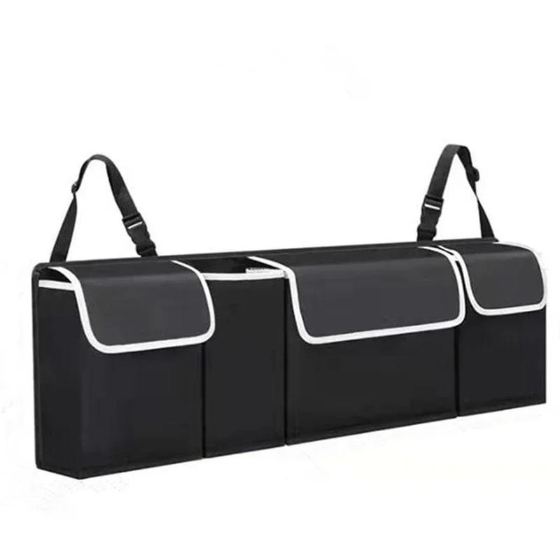 Car Trunk Organizer Backseat Storage Bag High Capacity Multi-use Car Seat Back Organizers Automobile Interior image 6