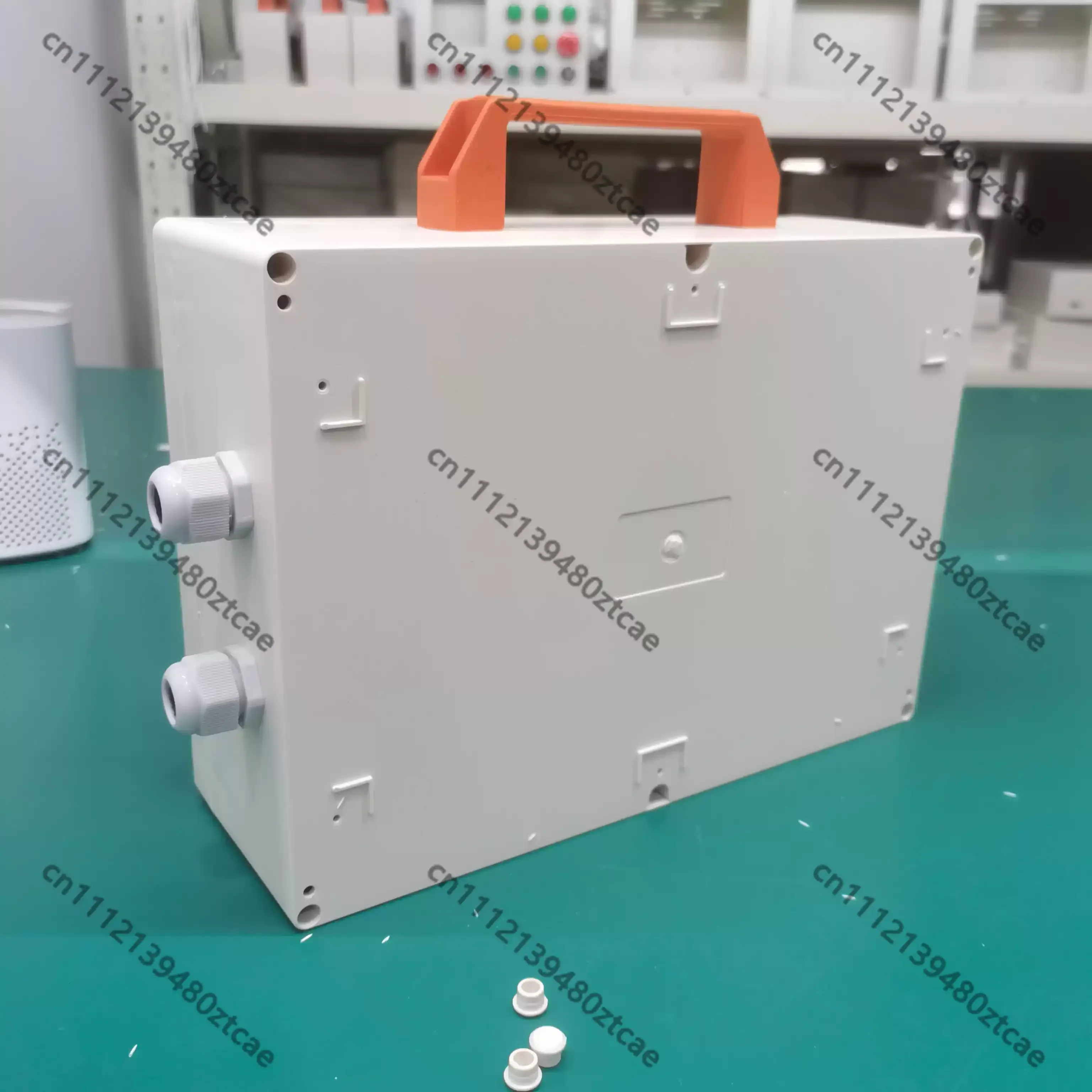 7 Inch Touch Screen Plastic Control Box HMI Installation Cabinet Thickened Handle Automatic Operation Electrical Box
