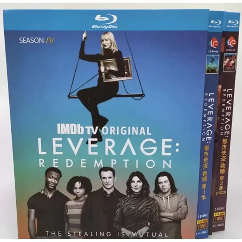

BD Blu-ray Ultra HD American TV Series Urban Rogue Redemption Seasons 1–2 5-Disc Box Set with Chinese and English Subtitles