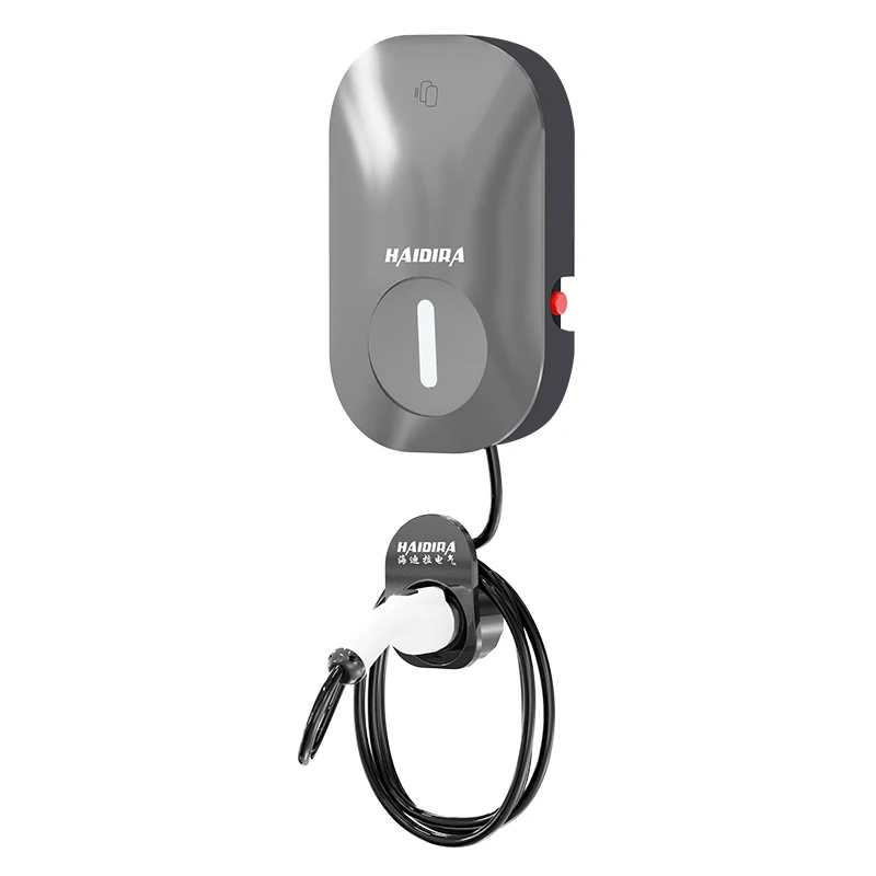 

11Kw AC EV Charger Wall-Mounted GB/T Electric Car Charging Station Type 2 & Type 1 16A Rated Current New Condition