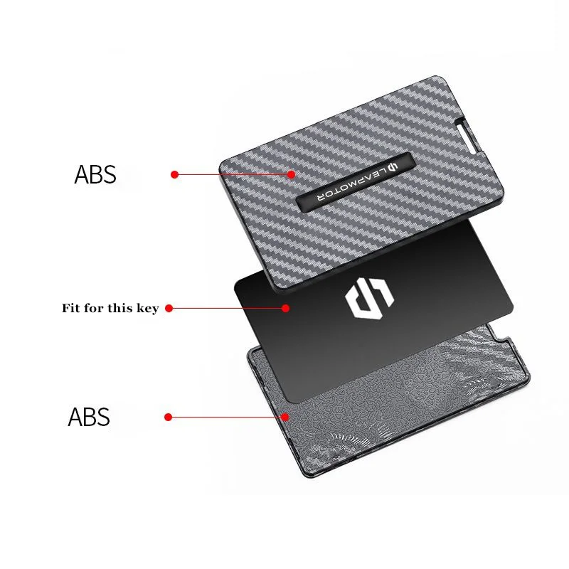 NFC Karte Fernbedienung Schlüssel Abdeckung Fall für Leapmotor C10 C11 C16 C01 T03 B10 B01 B05 S01 Schutz Halter Shell Schlüsselbund Auto Zubehör – Detail 6
