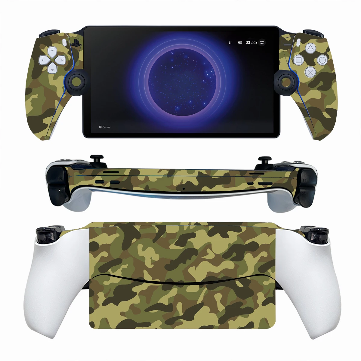 Camo Color Skin Sticker for PS Portal Console and Controller Decal Vinyl Skins