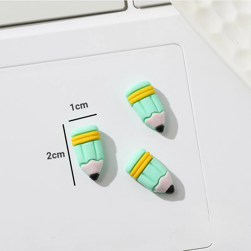 Resin Mini Stationery Series Flatback Cabochon Miniature Kawaii Decor DIY Home Furnishing Embellishments Hairpin Accessories