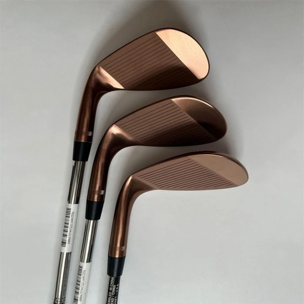 3PCS Copper M9 Wedges Golf Clubs Select From 48/50/52/54/56/58/60/62 Steel Shafts Including Headcovers Free Shipping