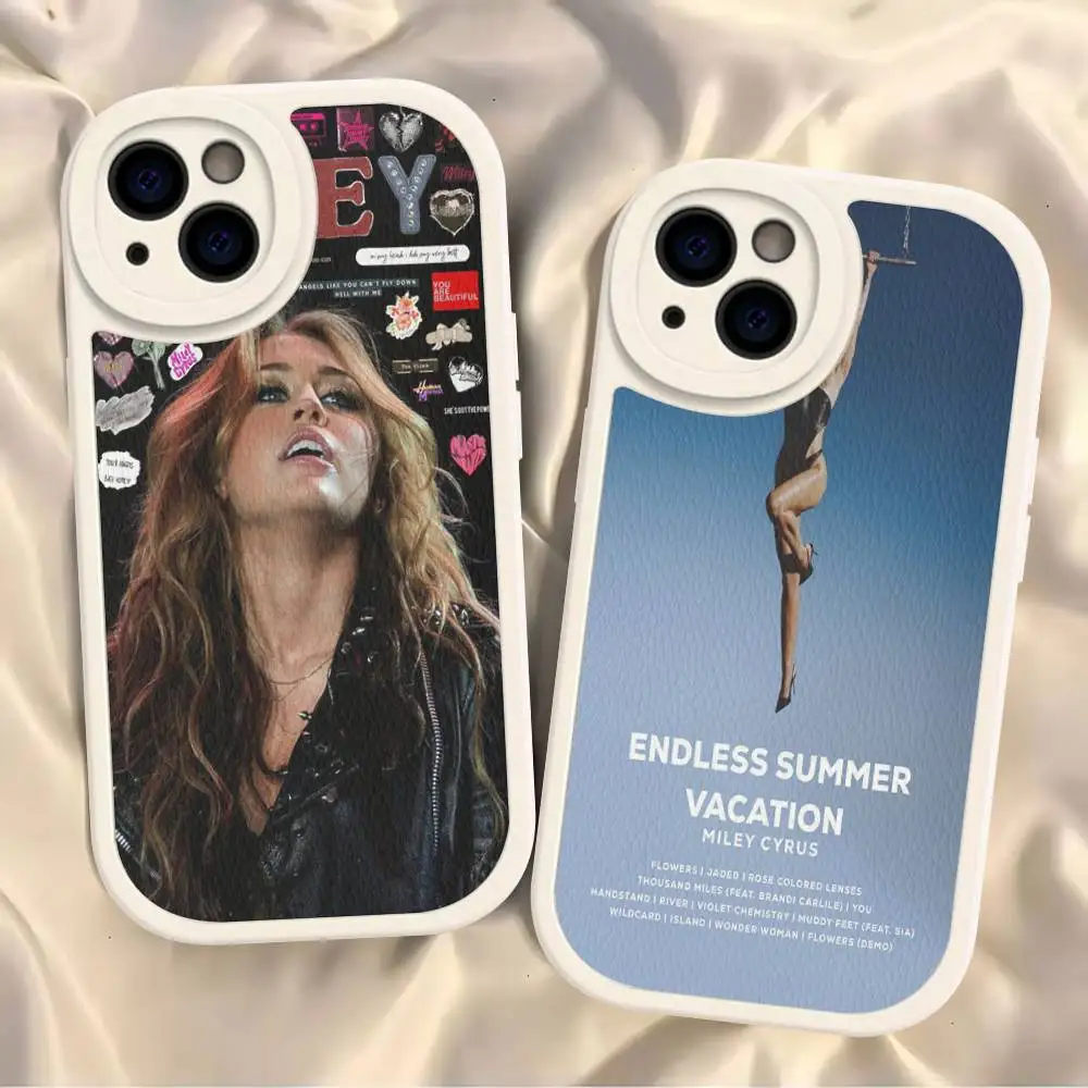 

Miley Cyrus Endless Summer Vacation Phone Case Hard Leather For IPhone 16 15 14 13 12 Mini 11 14 Pro Max Xs X Xr 7 8 Plus