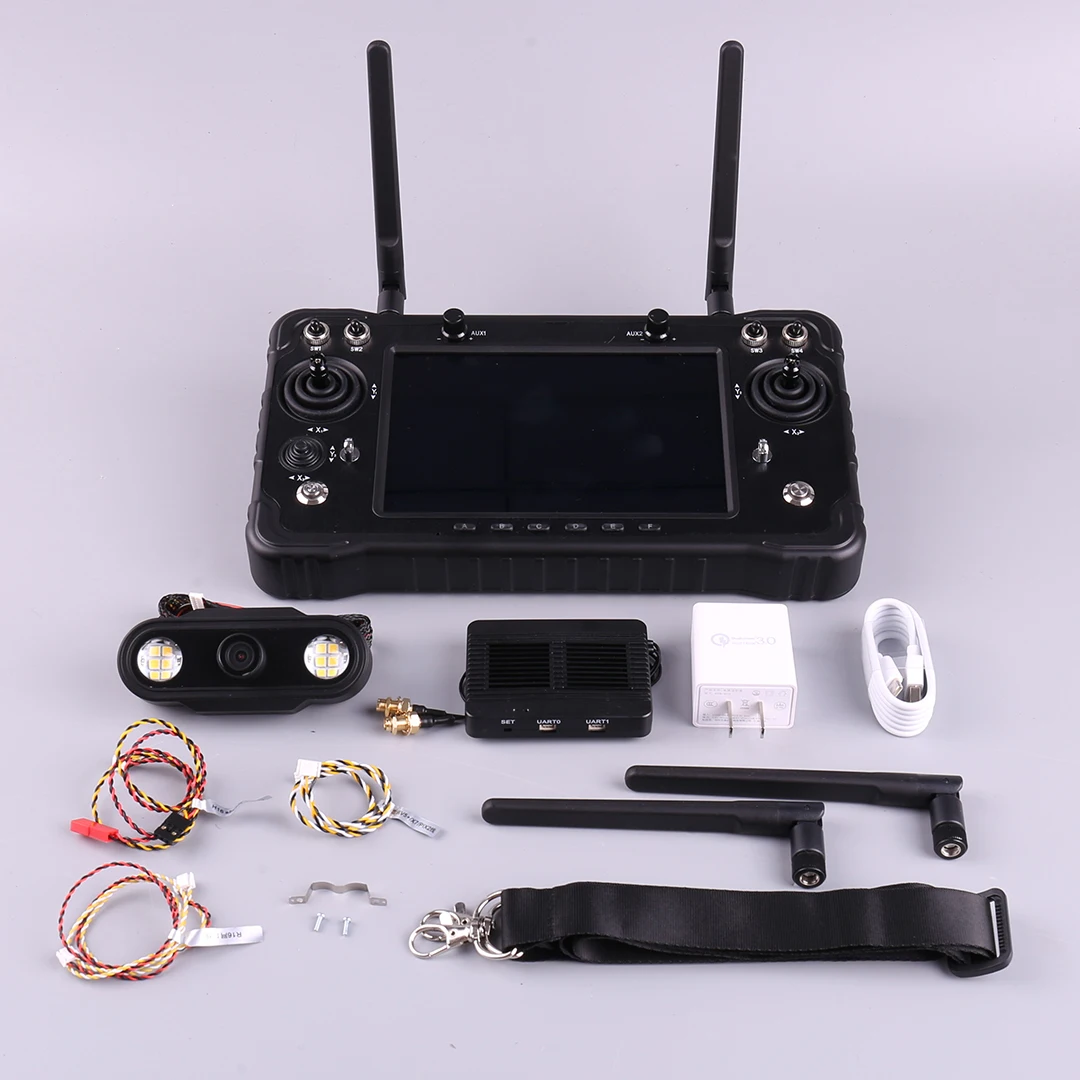 

YUNZHUO Black H16 HD Video Transmission HDMI Agriculture Spraying Telemetry Mapping Parts RC Drone Remote Controller