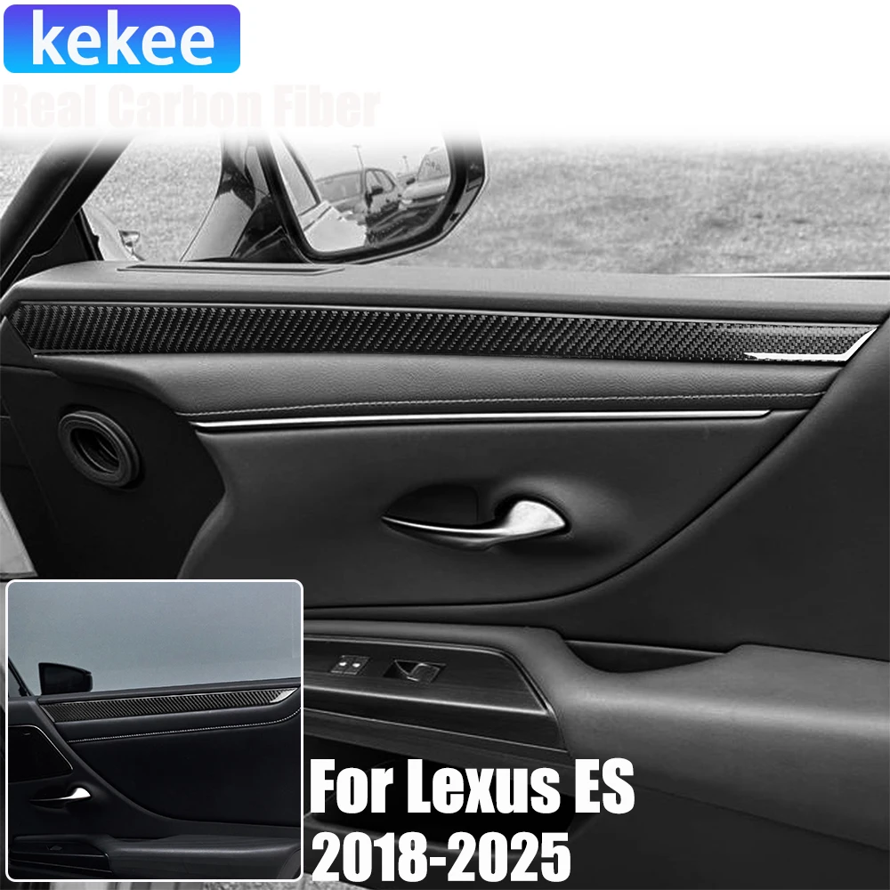

Накладки на дверные панели из настоящего карбона для Lexus ES200/250/260/300h/350 2018-2025 гг.