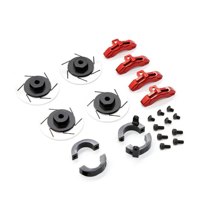 

Metal Brake Disc for 1/10 RC Model Chetamiya TAMIYA, Hexagonal Combiner Kit CC02 Upgraded Brake Disc