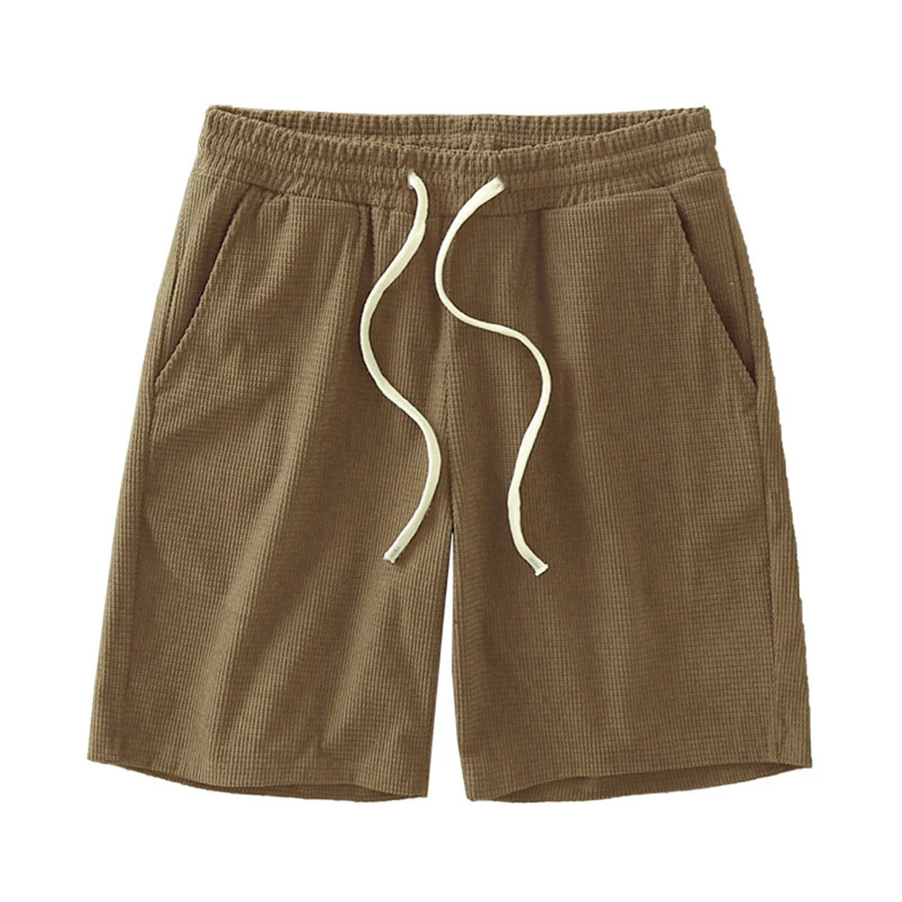 Breathable Shorts Fitness Gym Wear Beach Holiday Apricot Baggy Streetwear Gym Shorts Mens Beach Wear Men's Clothing