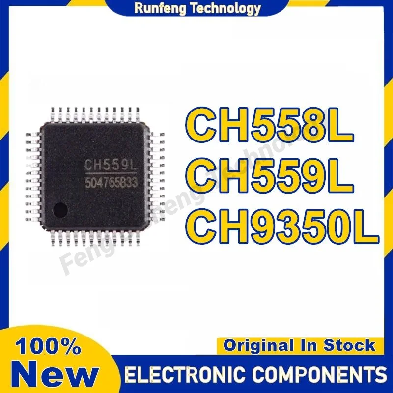 5PCS CH558L CH559L CH9350L LQFP-48 100% New Original in stock