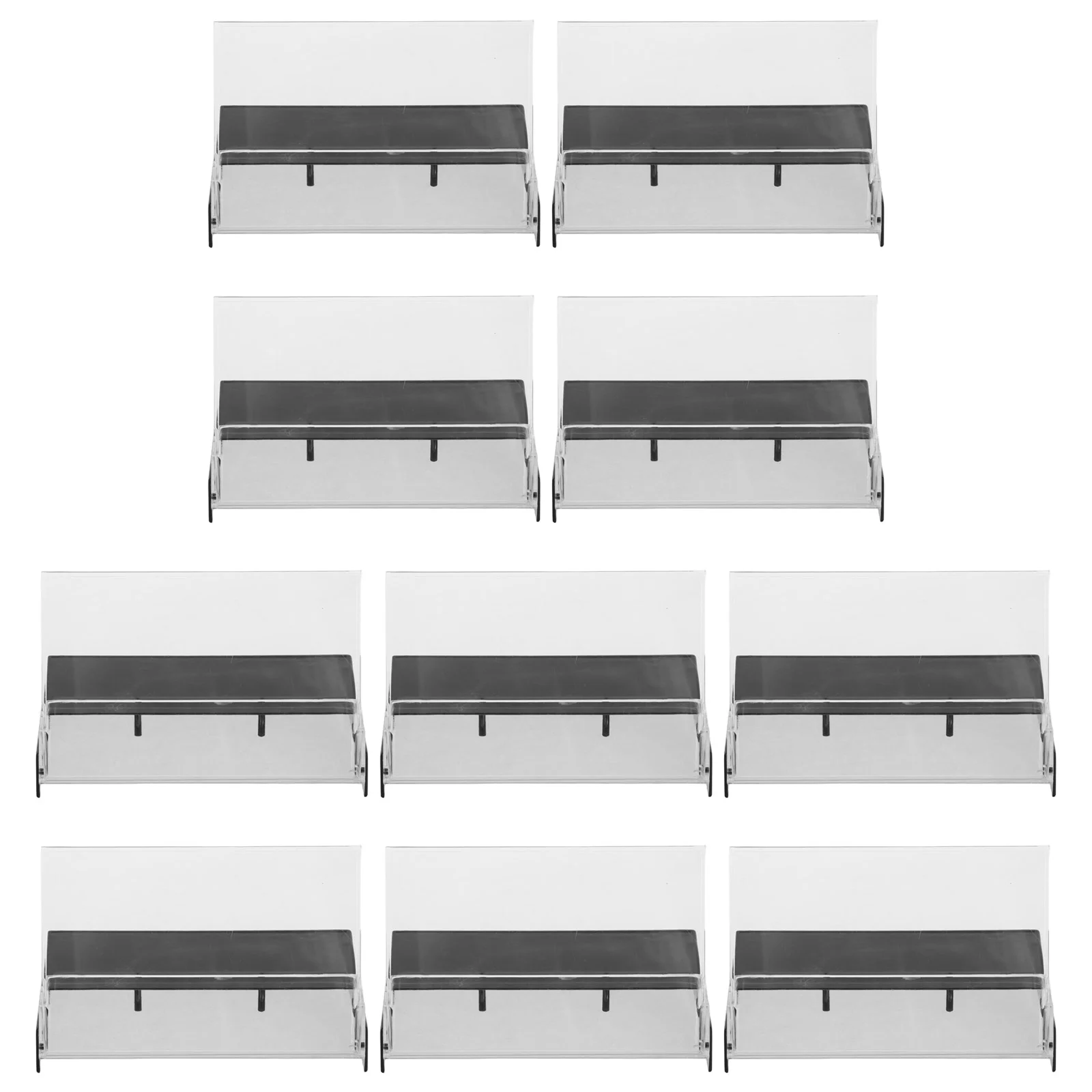 10-шт. Коробка для хранения кассет, защитный чехол, контейнер, небольшой пластиковый органайзер