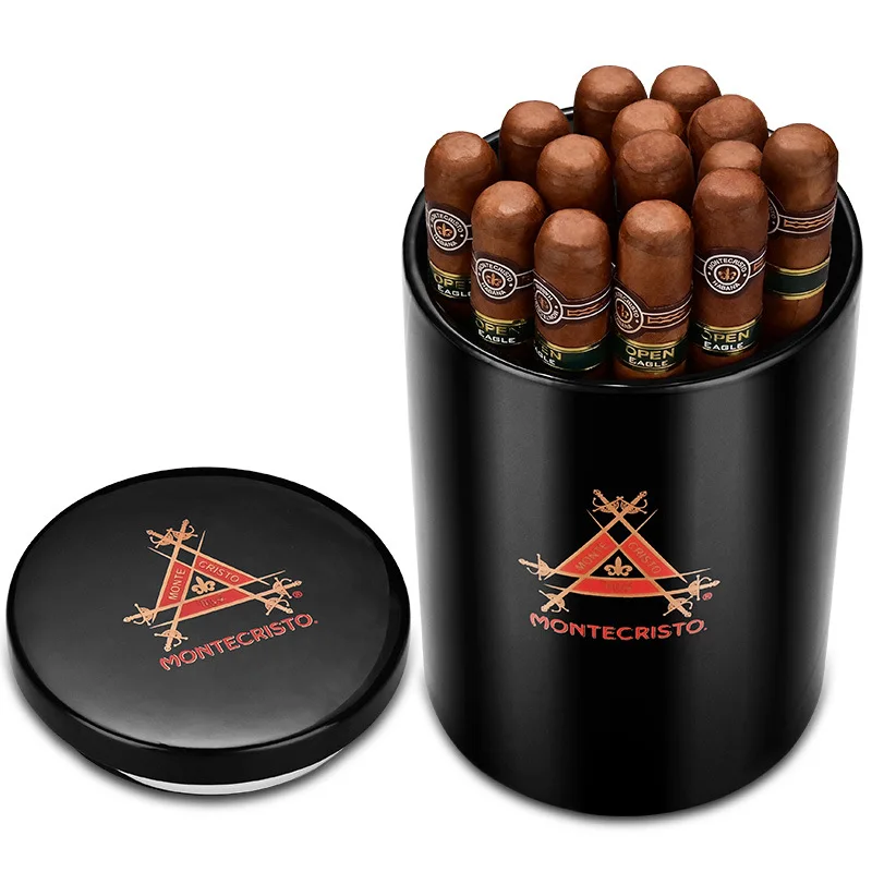 

Cigar Humidor: Large-Capacity Ceramic Airtight Storage Jar for Cuban Cigars