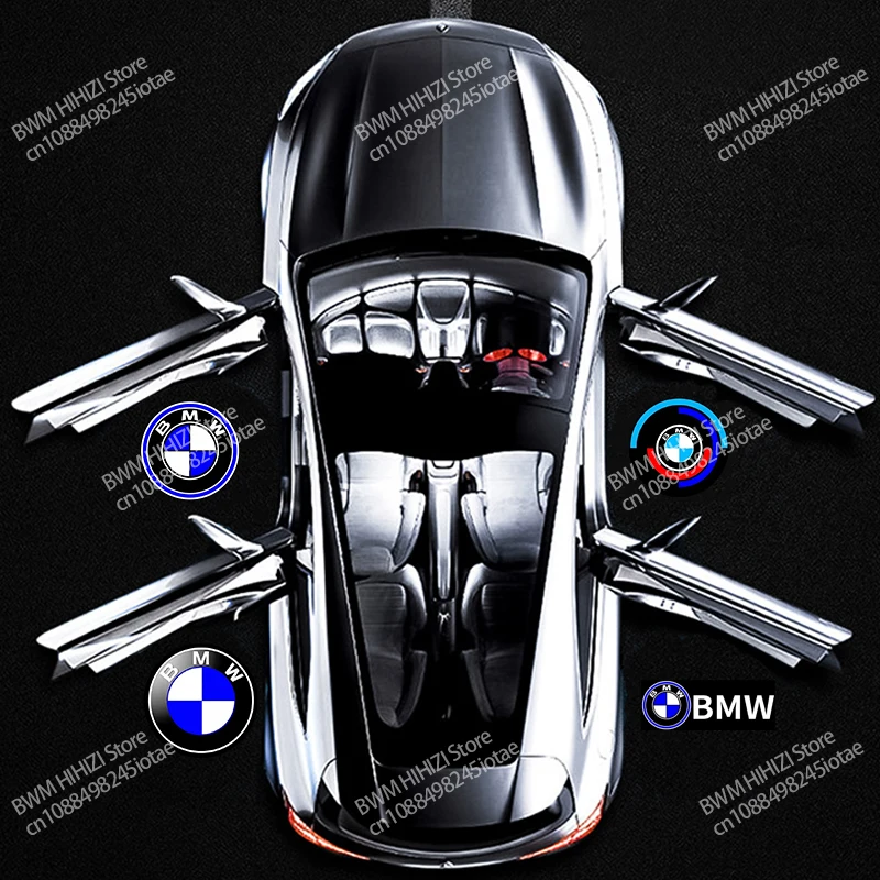 2/4pcs HD Led Welcome Light lampade per proiettori per porte auto per BMW E90 E91 E92 E93 E60 E61 F10 F07 E63 E64 F12 F13 G30 accessori
