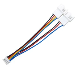 Micro 4-Pin PH2.0 PWM GPU Fan Adapter Cable for Graphics Cards 2-Pack