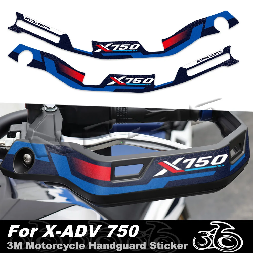 Motorcycle Handguard Sticker Hand Guard Protection Decals Waterproof For XADV 750 X-Adv 2021-2026 2025 2024