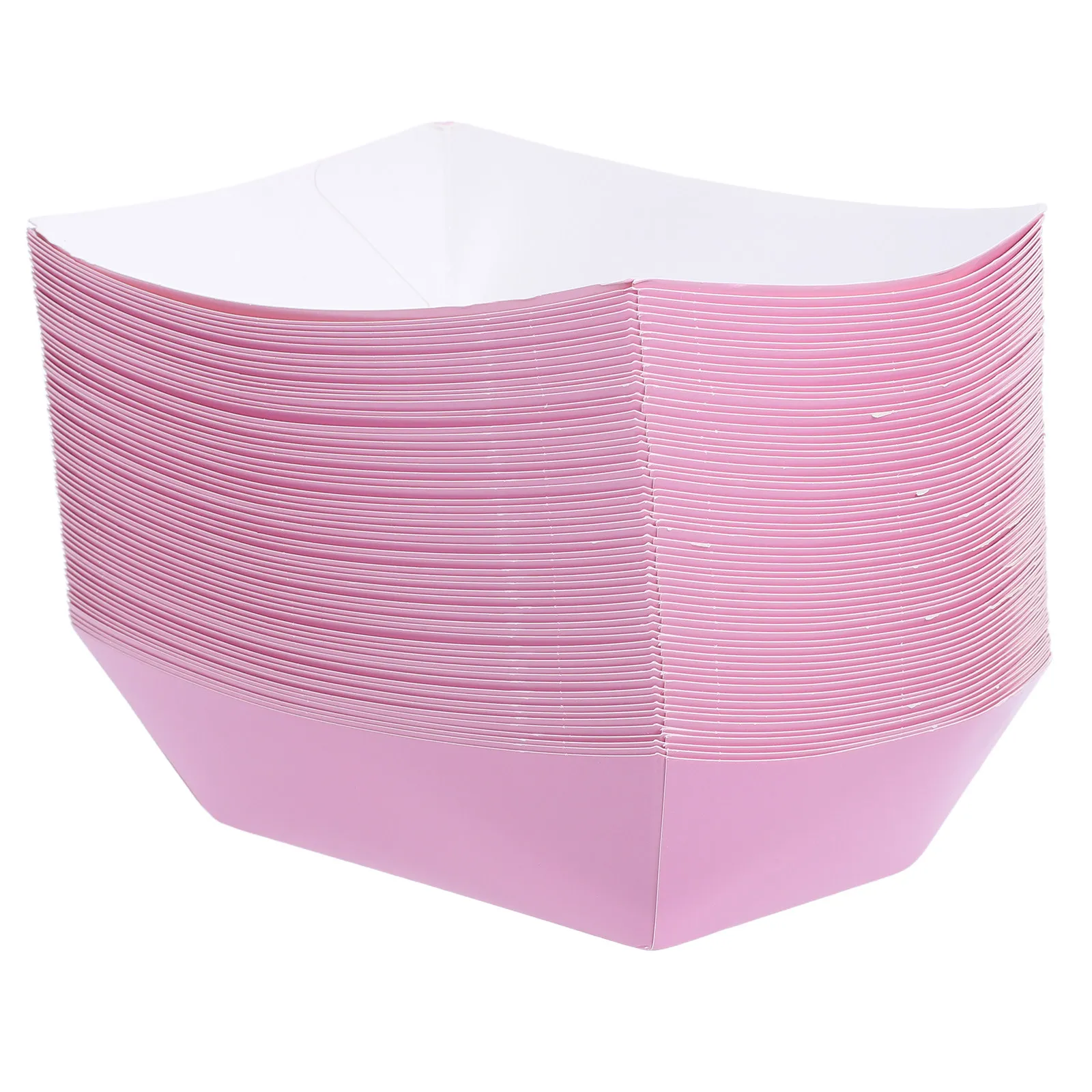 60pcs Taco Trays Disposable Paper Food Boats For Sashimi Fries Burgers Hot Dogs Mexican Party Buffet Serving Platters